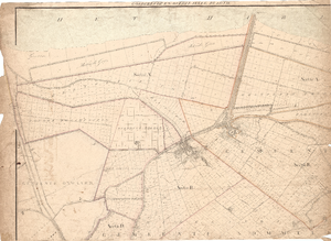 B19-23 Kaart van de gemeenten Sommelsdijk, Middelharnis, Nieuwe Tonge en Oude Tonge (blad VII), 1835