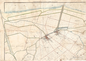B19-24 Kaart van de gemeenten Sommelsdijk, Middelharnis, Nieuwe Tonge en Oude Tonge (blad VII), 1835