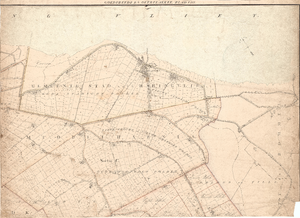B19-25 Kaart van de gemeenten Sommelsdijk, Middelharnis, Nieuwe Tonge en Oude Tonge (blad VIII), 1835