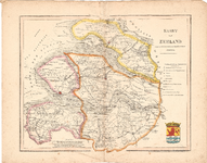 B19-42 Kaart van Zeeland volgens de nieuwste en nauwkeurigste Stukken (in hoes bij B19-41), 1841