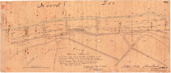 C19-05 Situatie Kaart van het strand en duin aan de Noord zijde van Goedereede voor het van ouds genaamde Flaauwe Werk… ...