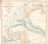 C19-97 Hydrographische kaart der zee-gaten van Goeree en de Maas,… , gedrukt in 1849