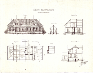 D19-12b Scholen te Middelharnis , 1884
