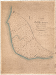 D19-21 Kaart der Polder Oud Herkingen gelegen onder de Gemeente Herkingen volgens het kadaster , ca. 1890