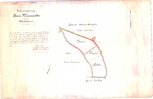 D19-27 Schetsteekening van den Lieve-Vrouwepolder Gemeente Middelharnis , 1892