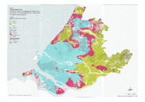 21-19 i/j Kaart 9 Indicatieve kaart voor ligging van zoet en zout grondwater in Zuid-Holland, 1e watervoerende pakket ...
