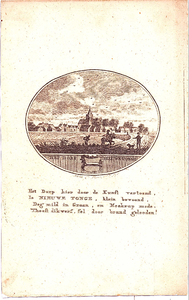 J18-26 Het dorp Nieuwe Tonge (2x), 1793