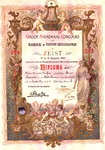 J20-A12 Groot Nationaal Concours van Harmonie- en Fanfare-Gezelschappen te Zeist , 1900