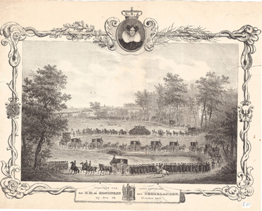 J19-22 Plechtige ter aarde bestelling van H.M. de Koningin der Nederlanden. Op den 26 October 1837 , 1837