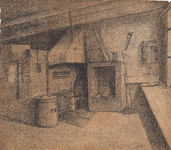 J20-A26 geen (interieur bakkerij aan het Vingerling te Middelharnis) (zie titel), ca. 1920