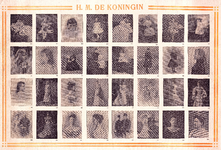 J20-A34 H.M. de Koningin (serie portretfoto's van 1880 tot 1909), ca. 1910