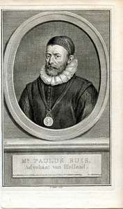 30 Mr. Paulus Buys, Advokaat van Holland (1531-1594), ca. 1750