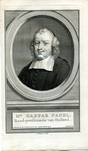 57 Mr. Gaspar Fagel, Raad-pensionaris van Holland. (1634-1688), ca. 1750