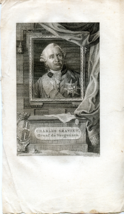 69 Charles Gravieu, Graaf de Vergennes. (1719-1787), ca. 1790