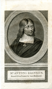 80 Mr. Antoni Heinsius, Raad-Pensionaris van Holland. (1641-1720), ca. 1790