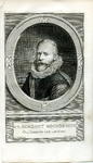 82 Mr. Rombout Hogerbeets, Pensionaris van Leiden. (1561-1625), ca. 1750