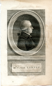 99 Mr. C. van Lennep. (Cornelis, 1751-1813), ca. 1790