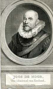 107 Joos de Moor, Vice Admiraal van Zeeland. (ca. 1548-1618), ca. 1750