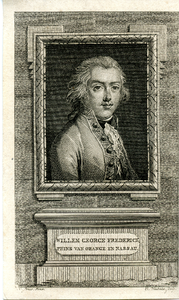 119 Willem George Frederick, Prins van Orange en Nassau. (1774-1799), ca. 1790