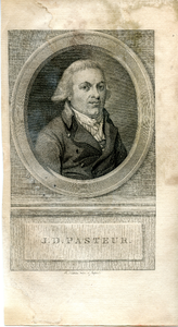 120 J.D. Pasteur. (Jan David, 1753-1804), ca. 1790