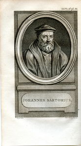 134 Johannes Sartorius. (ca. 1500- ca. 1570), 1792