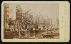 1821 -13 Amsterdam, Singel, gezien naar de hoek van de Brouwersgracht., 1860-01-01