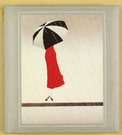 67 Album grijs met afbeelding van vrouw met paraplu, kleurenfoto’s (1986) van Kermis op de Brink, Grote Kerkhof en ...