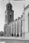 767 Glasnegatievencollectie JW Jansen: Grote Kerkhof 41-42, Lebuinuskerk.