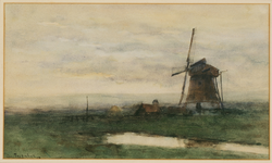 JMD-A-014 Aquarel, Landschap