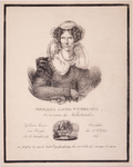 JMD-OP-0256 Litho, Rouwbrief van Frederica Louisa Wilhelmina van Pruisen.