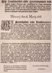 JMD-OP-0692 Boekdruk, Brief van de Stadhouder en Hoofdmannen.