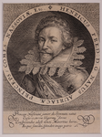 JMD-OP-0958 Kopergravure, Frederik Hendrik van Oranje-Nassau