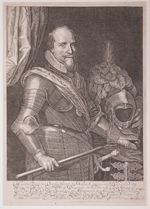 JMD-OP-1046 Kopergravure, Maurits van Oranje-Nassau