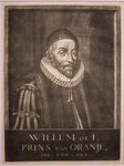 JMD-OP-1061 Mezzotint, Willem I , de Zwijger van Oranje-Nassau