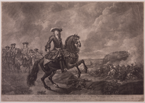 JMD-OP-1097 Mezzotint, Willem III, stadhouder koning van Oranje-Nassau