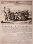 JMD-OP-1098 Ets, Spotprent op de reacties in Frankrijk op de vermeende dood van Willem III. De belancheyke Sotheeden in ...