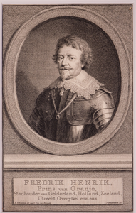 JMD-OP-1102 Kopergravure, Frederik Hendrik van Oranje-Nassau