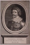 JMD-OP-1122 Kopergravure, Frederik Hendrik van Oranje-Nassau