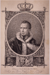 JMD-OP-1163 Stippelgravure, Willem I Frederik van Oranje-Nassau