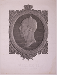 JMD-OP-1218 Staalgravure, Willem II van Oranje-Nassau
