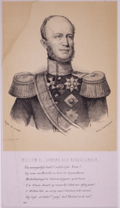 JMD-OP-1231 Gravure, Willem II van Oranje-Nassau
