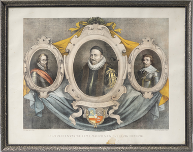 JMD-OP-1565 Litho, Willem I , de Zwijger van Oranje-Nassau