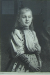 JMD-OP-1580 Ets, Prent, Portret Wilhelmina Helena Paulina Maria