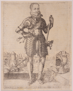 JMD-OP-1602 Kopergravure, Ernestus Aartshertog van Oostenrijk