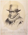 JMD-OP-1614 Litho, Willem I , de Zwijger van Oranje-Nassau