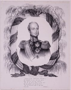 JMD-OP-1722 Litho, Willem II van Oranje-Nassau