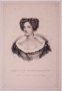 JMD-OP-1740 Litho, Louise Henriette van Oranje-Nassau
