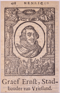 JMD-OP-1778 Kopergravure, Ernst Casimir van Nassau