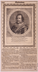 JMD-OP-1780 Kopergravure, Ernst Casimir van Nassau