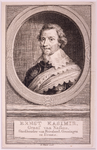 JMD-OP-1785 Kopergravure, Ernst Casimir van Nassau
